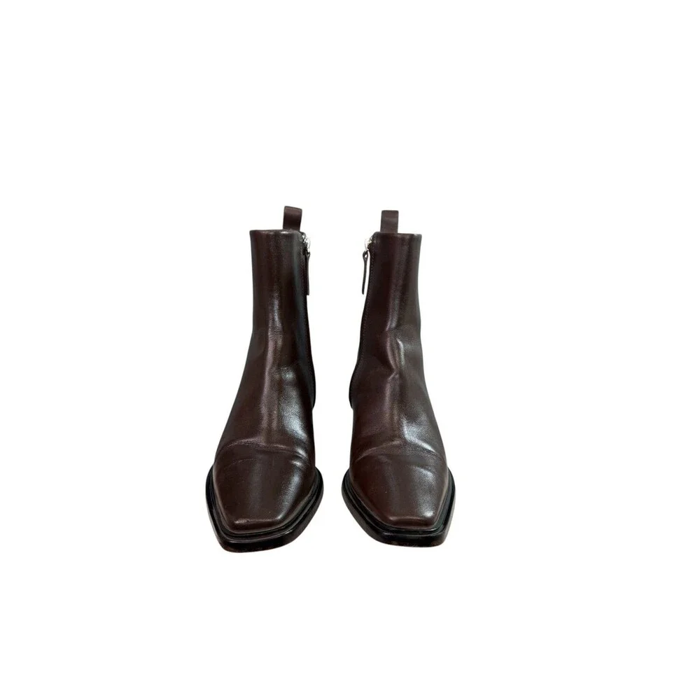 Everlane Havana Ankle Boot in Brown Leather $278 Women's Size 8.5